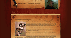 Desktop Screenshot of diaryofadeludeddieter.weebly.com