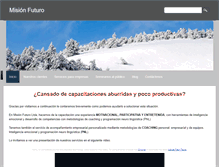 Tablet Screenshot of misionfuturo.weebly.com