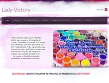 Tablet Screenshot of lady-victory.weebly.com
