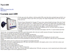 Tablet Screenshot of nuvi680.weebly.com