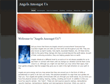 Tablet Screenshot of angelsamongstus.weebly.com