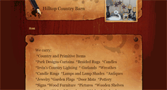 Desktop Screenshot of hilltopcountrybarn.weebly.com
