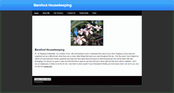 Desktop Screenshot of barefootclean.weebly.com