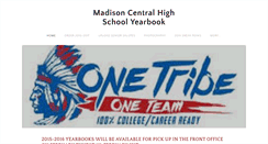 Desktop Screenshot of mchsyearbook.weebly.com