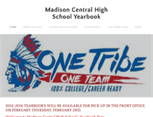 Tablet Screenshot of mchsyearbook.weebly.com