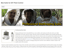 Tablet Screenshot of beesuits.weebly.com