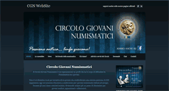 Desktop Screenshot of cgnnumismatica.weebly.com