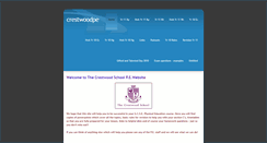 Desktop Screenshot of crestwoodpe.weebly.com
