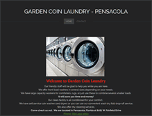 Tablet Screenshot of gardenlaundry.weebly.com