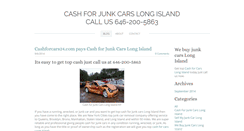 Desktop Screenshot of cashforjunkcarslongisland.weebly.com
