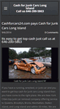Mobile Screenshot of cashforjunkcarslongisland.weebly.com