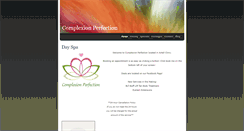 Desktop Screenshot of complexionperfection.weebly.com