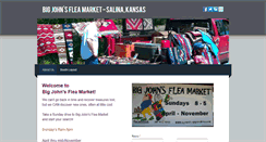 Desktop Screenshot of bigjohnsfleamarket.weebly.com