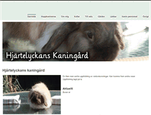 Tablet Screenshot of hjartelyckanskaningard.weebly.com