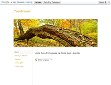 Tablet Screenshot of casamarela.weebly.com