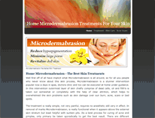 Tablet Screenshot of microdermabrasionall.weebly.com