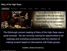 Tablet Screenshot of maryofthehighseas.weebly.com