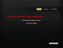 Tablet Screenshot of globalgirlsentertainment.weebly.com