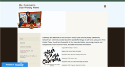 Desktop Screenshot of msccoleman.weebly.com