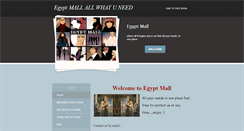 Desktop Screenshot of egyptmall.weebly.com