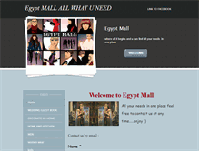 Tablet Screenshot of egyptmall.weebly.com
