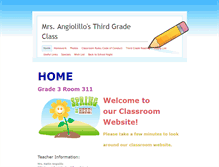 Tablet Screenshot of mrsangiolillo.weebly.com