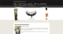 Desktop Screenshot of fairburnprincipal.weebly.com