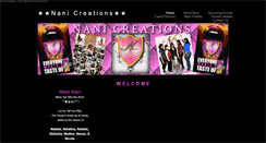 Desktop Screenshot of nanicreations.weebly.com