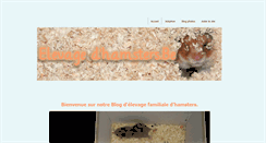 Desktop Screenshot of elevagedhamsters-be.weebly.com