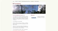 Desktop Screenshot of miuniversidad.weebly.com