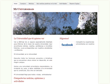 Tablet Screenshot of miuniversidad.weebly.com