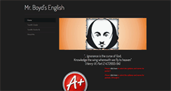 Desktop Screenshot of boydlit.weebly.com