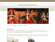 Tablet Screenshot of polynesiandance.weebly.com