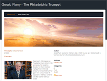 Tablet Screenshot of geraldflurry.weebly.com