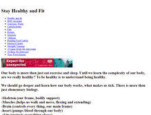 Tablet Screenshot of healthy-and-fit.weebly.com