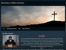 Tablet Screenshot of mcarthurbibleinstitute.weebly.com