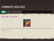 Tablet Screenshot of connersbiology.weebly.com