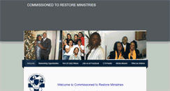Desktop Screenshot of commissionedtorestoreministries.weebly.com