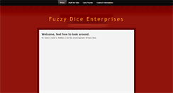 Desktop Screenshot of fuzzydiceenterprises.weebly.com