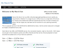 Tablet Screenshot of manandvanhertfordshire.weebly.com