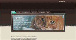 Desktop Screenshot of becartstudio.weebly.com
