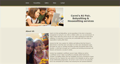 Desktop Screenshot of carmensaupair.weebly.com