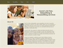 Tablet Screenshot of carmensaupair.weebly.com