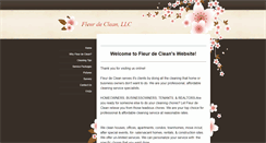 Desktop Screenshot of fleurdeclean.weebly.com