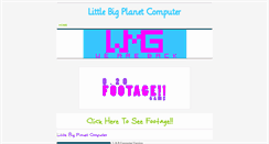 Desktop Screenshot of littlebigplanetpc.weebly.com