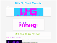 Tablet Screenshot of littlebigplanetpc.weebly.com