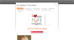 Desktop Screenshot of mrskingsleysthirdgrade.weebly.com