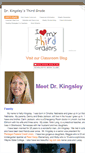 Mobile Screenshot of mrskingsleysthirdgrade.weebly.com