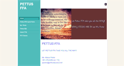 Desktop Screenshot of pettusffa.weebly.com