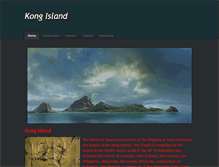 Tablet Screenshot of kongisland.weebly.com